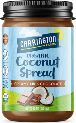 Organic Coconut Spread Creamy Milk Chocolate