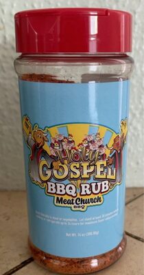 Holy gospel bbq rub for meat and vegetables