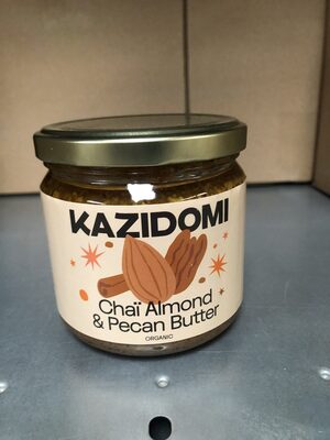 Chai almond & pécan butter