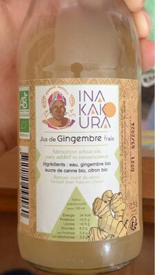 Jus de gingembre