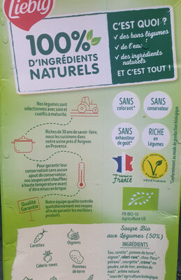 Mouliné de Légumes Bio