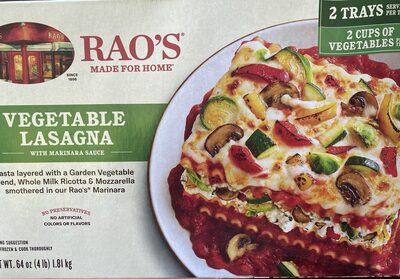 Vegetable Lasagna