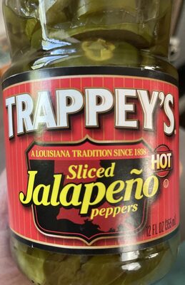Trappey's Skivede Jalapenopepper 355ml