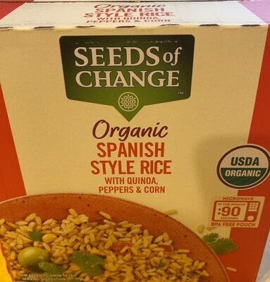 Organic Spanish Style Rice with Quinoa, Peppers & Corn