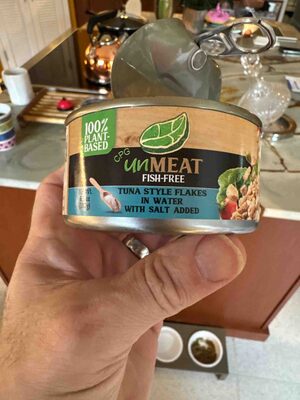Unmeat Fish-free Tuna Style Flakes In Water With Salt Added