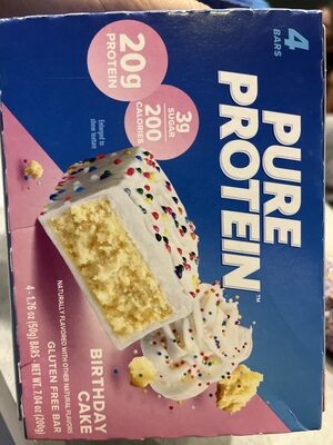 Birthday Cake Protein Bar