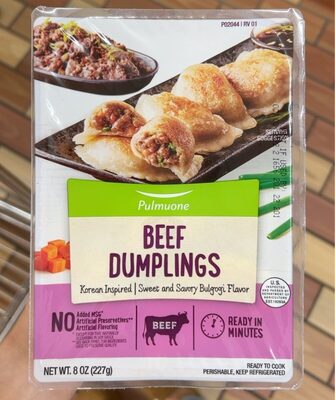 Beef dumplings