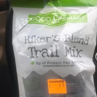 Hiker's blend trail mix