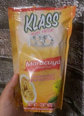 Aguas frescas Maracugá