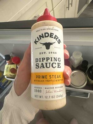 Prime steak dipping sauce