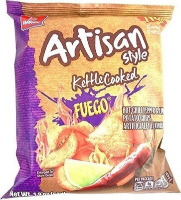 Chips toreadas fuego