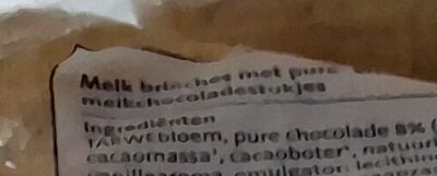 Melk brioches met pure melkchocoladestukjes