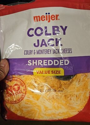 Shredded colby & monterey jack cheese