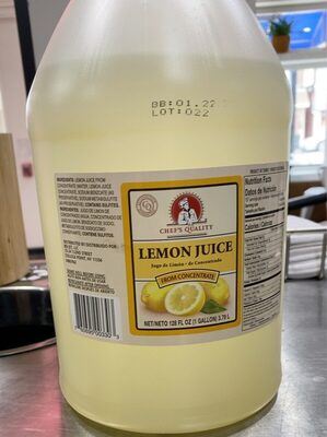 Lemon Juice From Concentrate