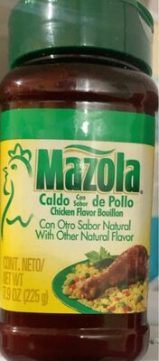 Mazola caldo de pollo