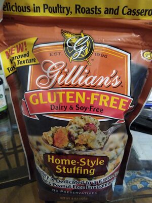 Gillian's, home-style stuffing