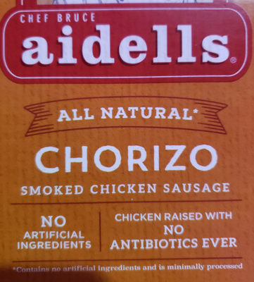 Chorizo Smoked Chicken Sausage