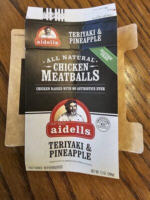 Teriyaki & Pineapple Chicken Meatballs