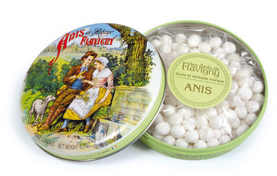 Boite ronde anis usa