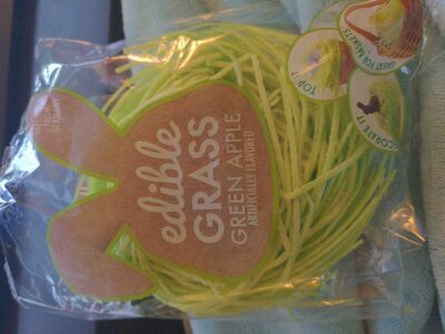 Edible Grass Green Apple