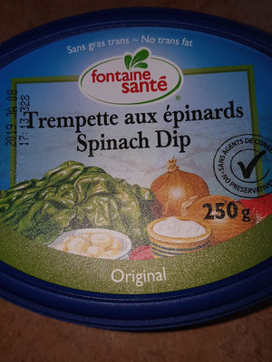 Trempette aux epinards