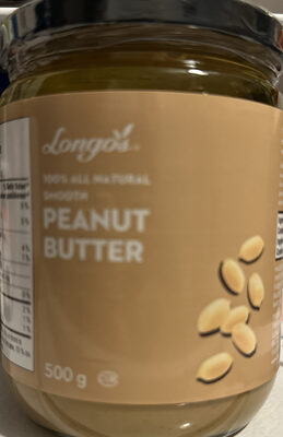 100% All Natural Smooth Peanut Butter