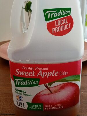 Sweet apple cider Tradition