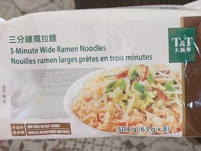 Nouilles ramen large prêtes en trois minutes