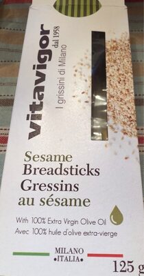 Gressins au sesame