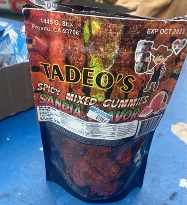 Spicy mixed gummyies