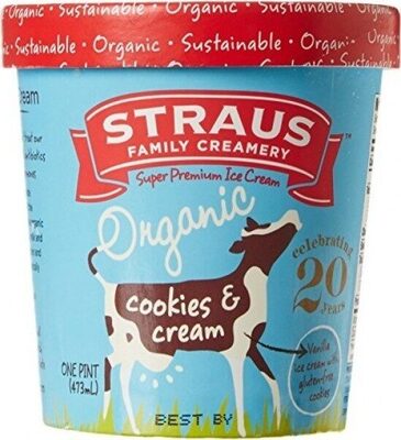 Organic Cookies & Cream Ice Cream