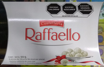 Chocolate Ferrero Raffaello bolsa 6 pzas