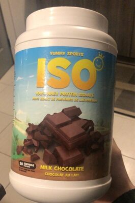100% whey potein isolate - Chocolat au lait