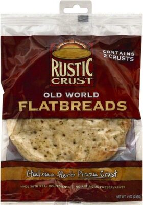 Old world italian herb pizza crust