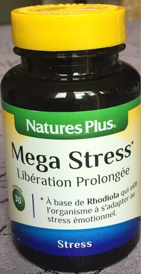 Mega-Stress Libération Prolongée - 30 Comprimés - Nature's Plus