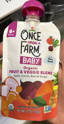 Organic Fruit & Veggie Blend