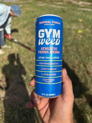 Gym Weed Athletic Focus Drink Tropical Punch