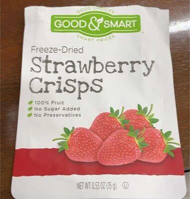 Freeze-Dried strawbarry crisps