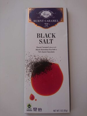 Vosges, black salt caramel bar