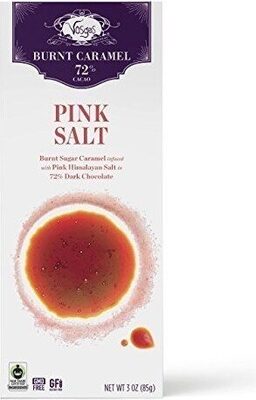 Pink himalayan salt caramel bar