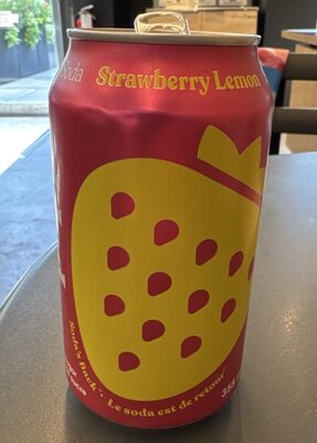 Strawberry Lemon Soda