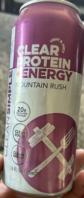 Clear Protein + Energy Mountain Rush
