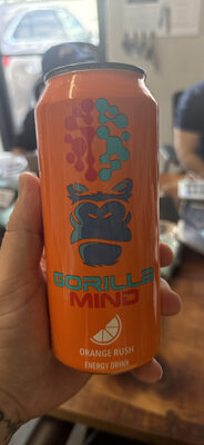 Orange Rush Energy Drink