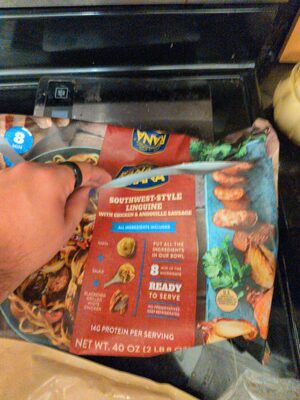 Southwest-style linguine