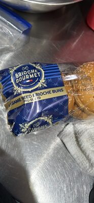 Sesame Seed Brioche Buns