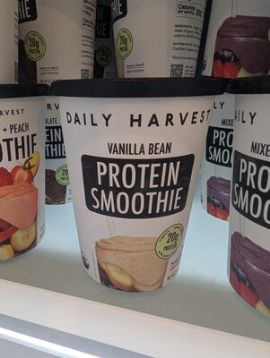 Vanilla bean protein smoothie