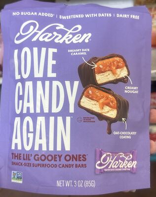 The Lil' Gooey Ones Snack-Size Superfood Candy Bars