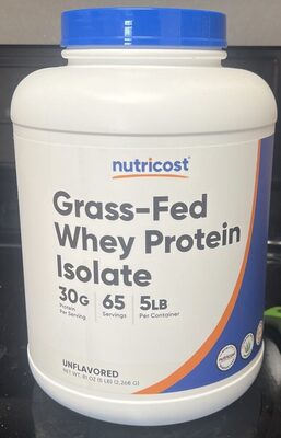 Grass-Fed Whey Protein Isolate