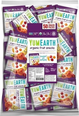 Organic fruit snacks