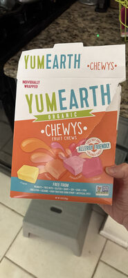 Organic Chewys Fruit Chews